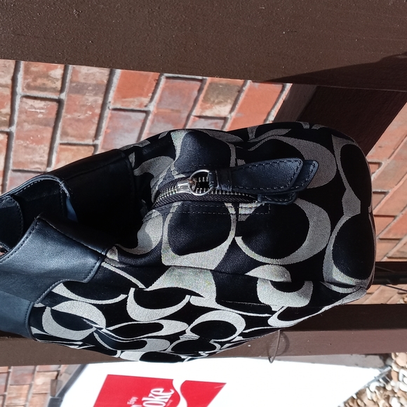 COACH SIGNATURE C PRINT BAG/PURSE/TOTE/ SHOULDER BAG - Picture 7 of 15
